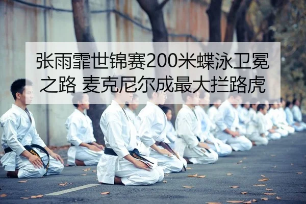 张雨霏世锦赛200米蝶泳卫冕之路 麦克尼尔成最大拦路虎
